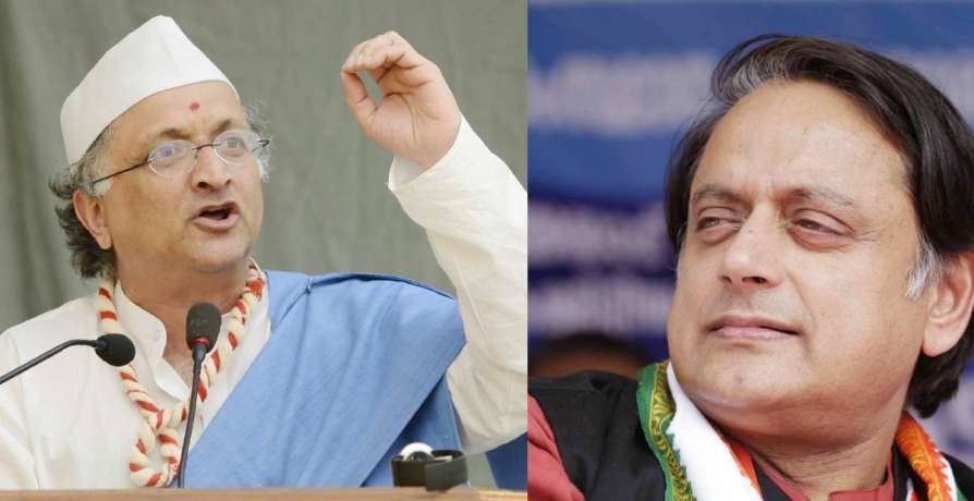 ദീപം തെളിയിക്കല്‍; ഒരു കാഴ്ചപ്പാടുമില്ലാത്ത ഷോ മാത്രമെന്ന് തരൂര്‍, ദുരന്തകാലത്തെ പ്രഹസനെമന്ന് ഗുഹ