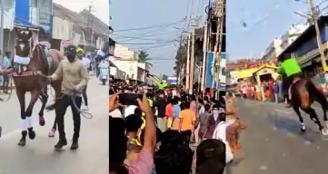 പാലക്കാട് കുതിരയോട്ടം; കേസുകൾ  രജിസ്റ്റർ ചെയ്തു,25 കമ്മിറ്റിക്കാർ പ്രതികൾ, എട്ടുപേരെ അറസ്റ്റ് ചെയ്തു