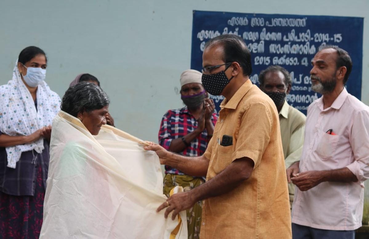 മുതിർന്ന പഠിതാവിനെ ആദരിച്ചു