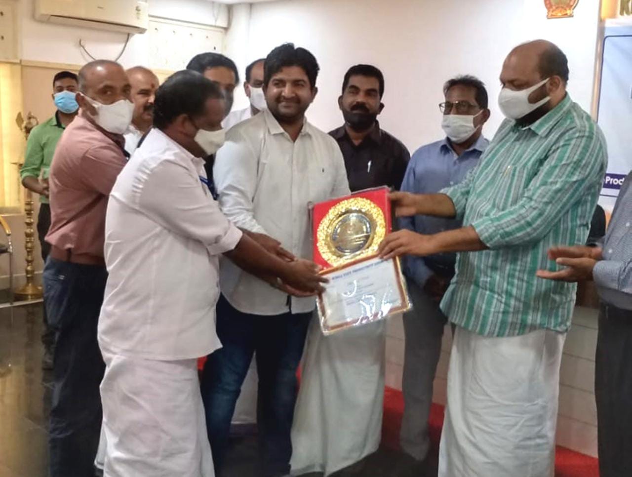 ഉത്പാദനക്ഷമതാ അവാർഡ് നേടി മിൽമ വയനാട് ഡയറി
