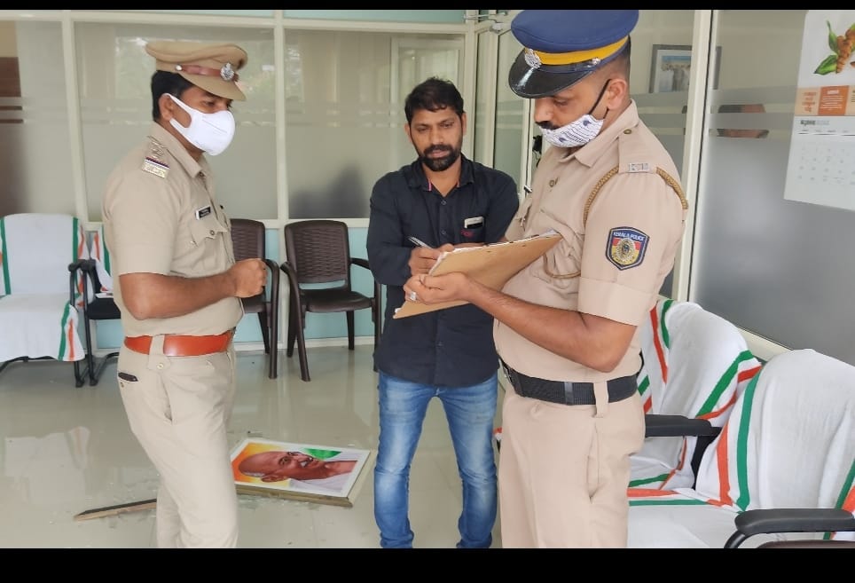 രാഹുൽ ഗാന്ധിയുടെ ഓഫീസ് ആക്രമണം: പോലീസ് വിശദമായ അന്വേഷണം തുടങ്ങി