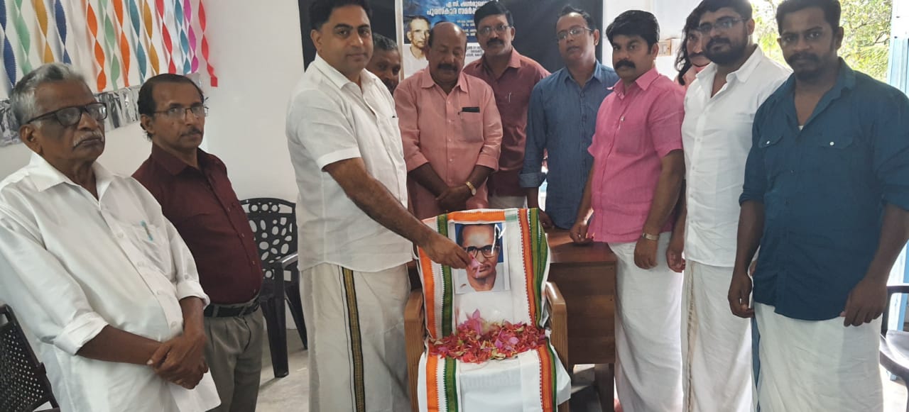 എൻ സി പി വിവിധ കേന്ദ്രങ്ങളിൽ എ സി ഷണ്മുഖദാസ് അനുസ്മരണം നടത്തി 
