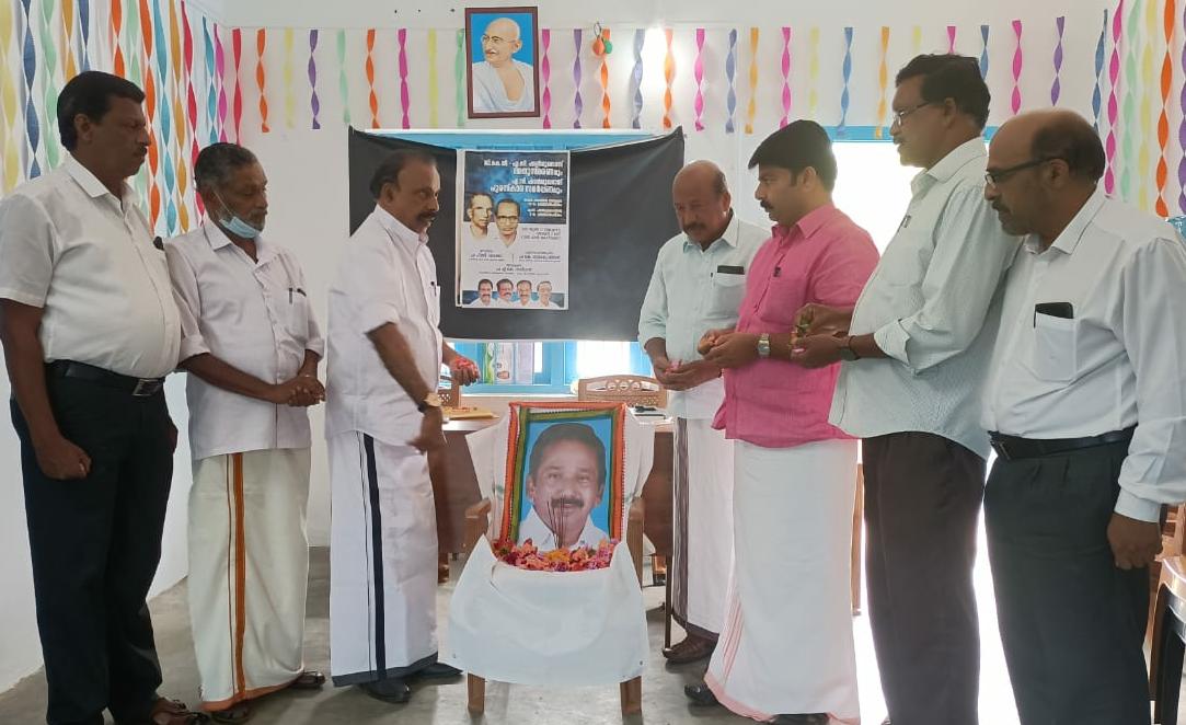 എൻസിപി മുൻ സംസ്ഥാന പ്രസിഡന്റ് ഉഴവൂർ വിജയന്റെ അഞ്ചാം ചരമ വാർഷികം ജില്ലയിലെ എല്ലാ ബ്ലോക്കുകളിലും അനുസ്മരിച്ചു