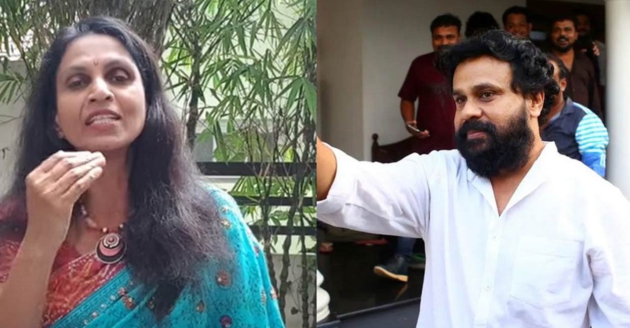 ജയിലിൽ നിലത്ത് കിടന്ന ദിലീപിനെ കൈപിടിച്ചെഴുന്നേൽപ്പിക്കാൻ ശ്രമിച്ചപ്പോൾ തളർന്നുവീണന്ന് മുൻ ജയിൽ ഡി.ജി.പി.ആർ.ശ്രീലേഖ