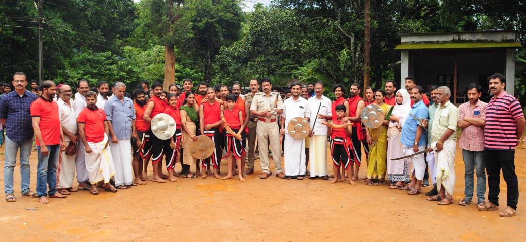 വെള്ളമുണ്ട ഡിവിഷൻ ‘കളരി ഗ്രാമം’ ഉദ്‌ഘാടനം ചെയ്തു.