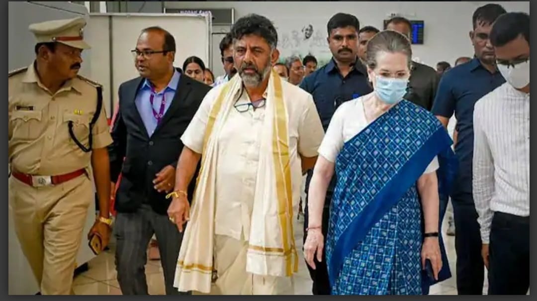 ഭാരത് ജോഡോ യാത്ര:കർണാടക കോൺഗ്രസ് നേതാക്കളുമായി സോണിയ ഗാന്ധിയുടെ ചർച്ച