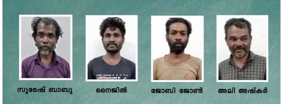മോഷണ കേസിലെ പ്രതികൾ അറസ്റ്റിൽ