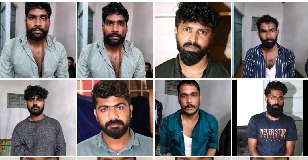ഒന്നരക്കോടി കവർന്ന ഏഴംഗ സംഘത്തിന് കുഴൽപ്പണ ലോബിയുമായി ബന്ധമുള്ളതായി സംശയം.