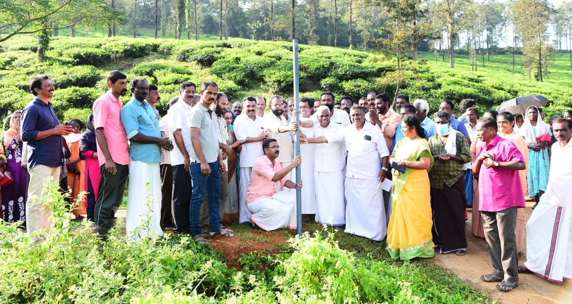 വന്യമൃഗ ശല്യം; വൈത്തിരിയില്‍ ജനകീയമായി ഫെന്‍സിംഗ് നിര്‍മ്മിക്കുന്നു.