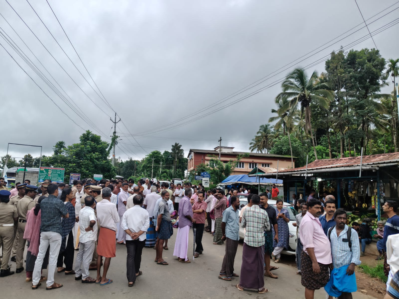 കടുവ കൊന്ന പശുവുമായി നാട്ടുകാരുടെ പ്രതിഷേധം : പിടികൂടുന്നതിനുള്ള നടപടികൾ സ്വീകരിക്കുമെന്ന് മന്ത്രി എ.കെ ശശീന്ദ്രൻ