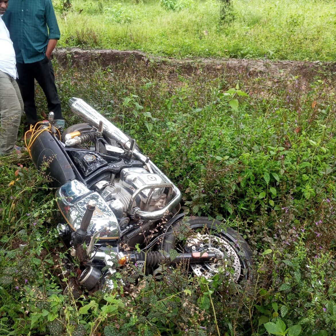 ദേശീയ പാതയിൽ മുത്തങ്ങക്ക് സമീപം വാഹനാപകടം യുവാവ് മരിച്ചു