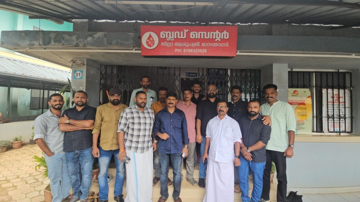 ദു:ഖവെള്ളിയാഴ്ച രക്തദാനം നടത്തി ടീം ജ്യോതിർഗമയ