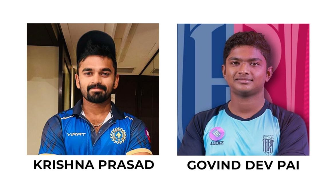 കെ.സി.എല്ലിൽ അദാണി ട്രിവാൻഡ്രം റോയൽസിനെ കൃഷ്ണപ്രസാദ് നയിക്കും;വൈസ് ക്യാപ്റ്റൻ ​ഗോവിന്ദ് ദേവ് പൈ