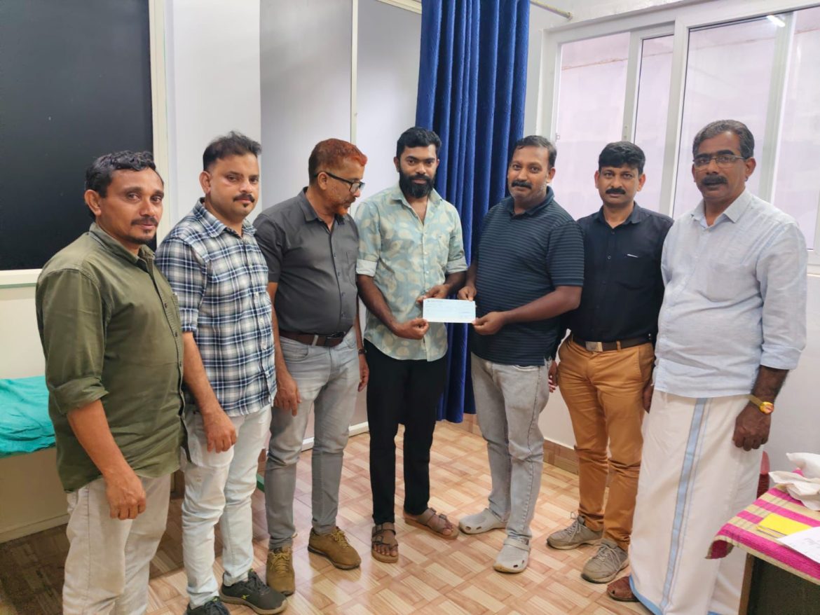 ജി.കെ.എം.സി.സി മെഡിക്കൽ കൂപ്പൺ ആറാം ഘഡു ഫണ്ട് കൈമാറി