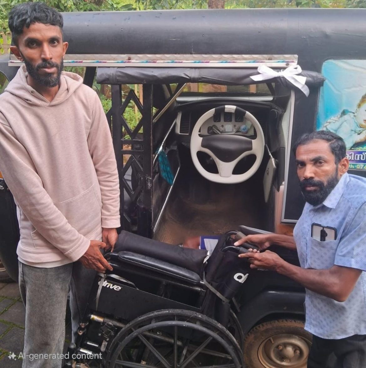 വയനാട് ഹെവൻസ് ഗ്രൂപ്പ് വീൽചെയറുകൾ നൽകി