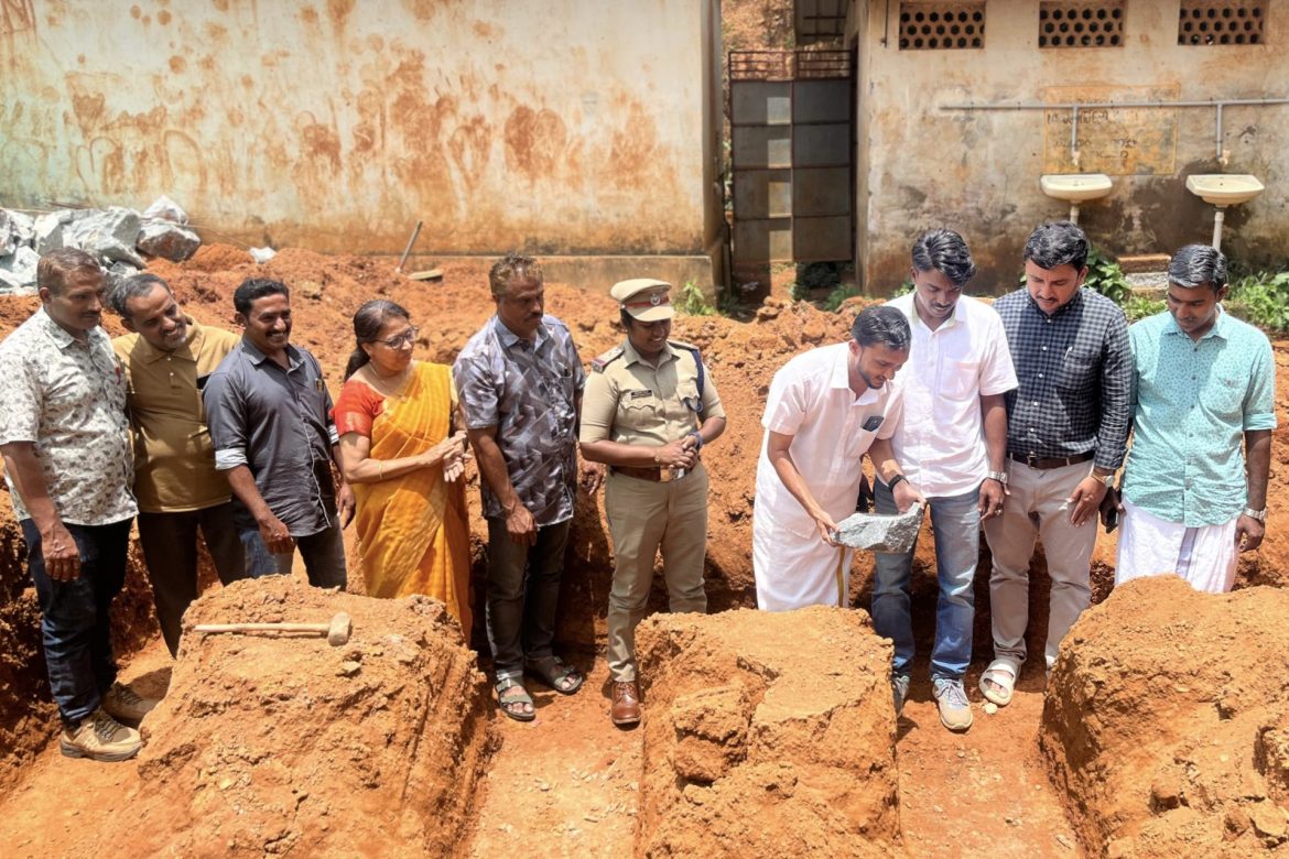 ജില്ലാപഞ്ചായത്ത് പദ്ധതി:നിർമ്മാണ പ്രവൃത്തി ആരംഭിച്ചു