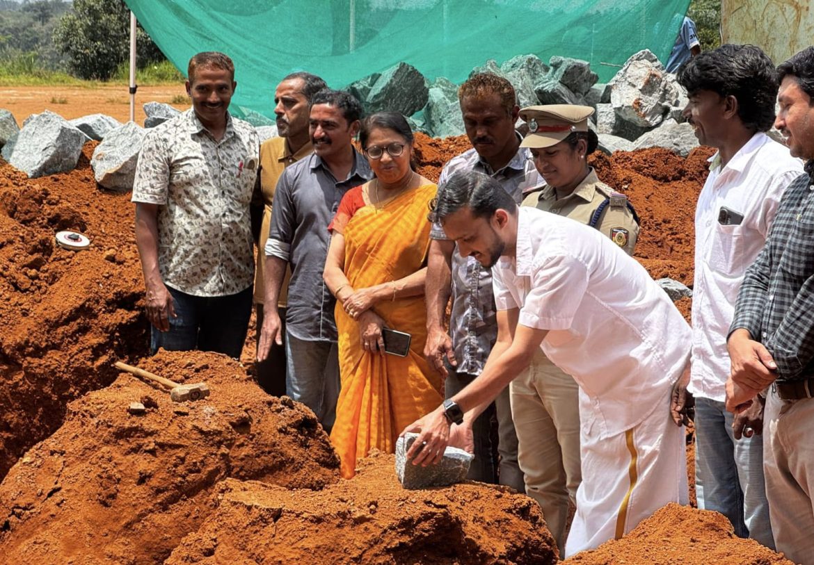 തരുവണയിൽ നിർമ്മാണ പ്രവൃത്തി ആരംഭിച്ചു