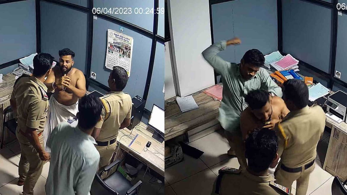 യൂത്ത് കോണ്‍ഗ്രസ് നേതാവിന് സ്റ്റേഷനില്‍ ക്രൂരമര്‍ദ്ദനം, പൊലീസ് മുക്കിയ സിസിടിവി ദൃശ്യങ്ങള്‍ നിയമ പോരാട്ടത്തിനൊടുവില്‍ പുറത്ത് ( വിഡിയോ )
