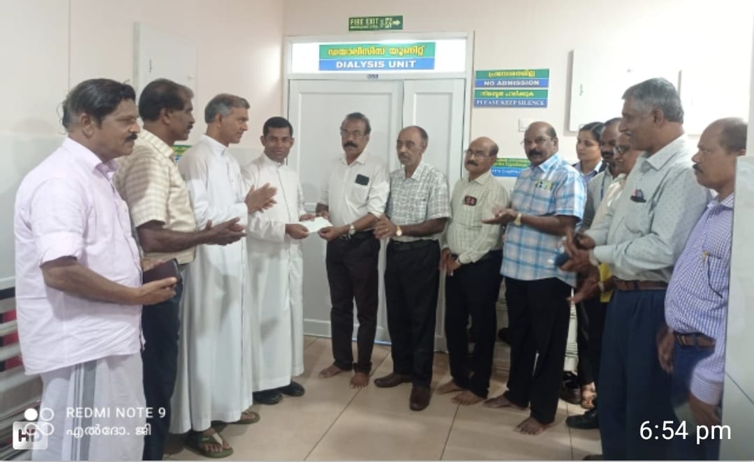 ഡയാലിസ് യോജന പ്രൊജക്റ്റിന്റെ ഉദ്ഘാടനം നടത്തി