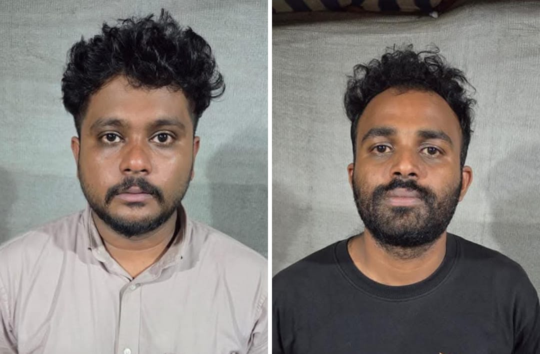 മാരക മയക്കുമരുന്നായ മെത്തഫിറ്റമിനുമായി യുവാക്കൾ പിടിയിൽ