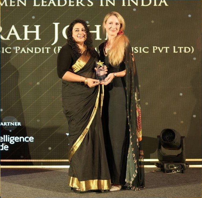 രാജ്യത്തെ 50 വനിതാ നേതാക്കളില്‍ ഒരാളായി മ്യൂസിക് പണ്ഡിറ്റ് സ്ഥാപക സേറ ജോണ്‍ തെരഞ്ഞെടുക്കപ്പെട്ടു