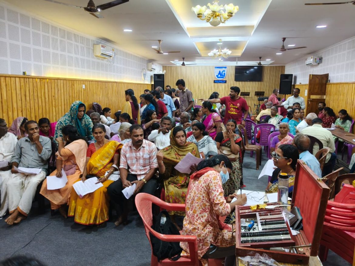 ഇന്ത്യാ ക്രിസ്ത്യൻ അസംബ്ലി ചർച്ച് മെഗാ മെഡിക്കൽ ക്യാമ്പ് നടത്തി