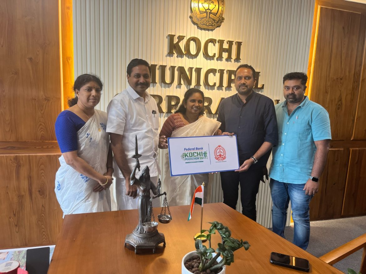 കൊച്ചിയുടെ ഓട്ടത്തിന് കരുത്തേകി കോർപ്പറേഷൻ; ഫെഡറൽ ബാങ്ക് കൊച്ചി മാരത്തണുമായി പങ്കാളിത്തം പ്രഖ്യാപിച്ച് കോർപ്പറേഷൻ