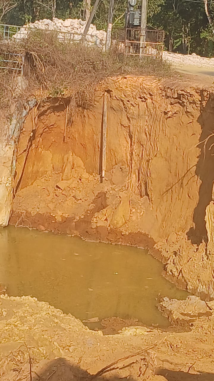 ചെന്നലോട്-ഊട്ടുപാറ റോഡു പണി കരാറുകാരൻ അനാസ്ഥ അവസാനിപ്പിക്കണം