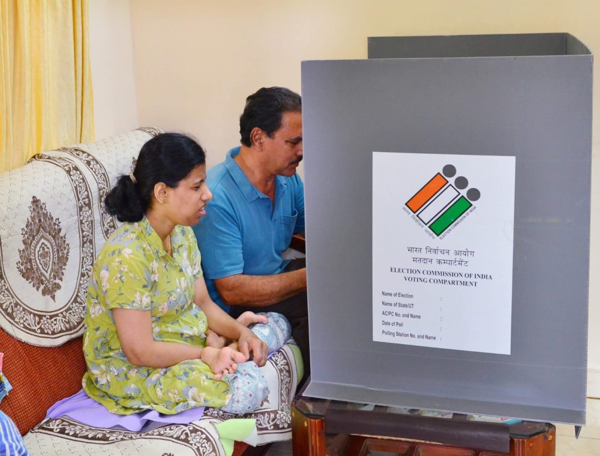 ഹോം വോട്ടിംഗ് തുടങ്ങി;ജില്ലയില്‍ 4437 പേര്‍ സേവനം പ്രയോജനപ്പെടുത്തും