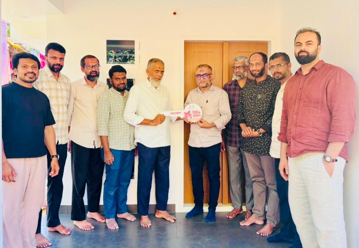 ​യു.എ.ഇ ഇസ്ലാഹി സെന്റർ ‘മസ്കൻ’ പദ്ധതി: ആദ്യ വീടിന്റെ താക്കോൽദാനം നിർവ്വഹിച്ചു