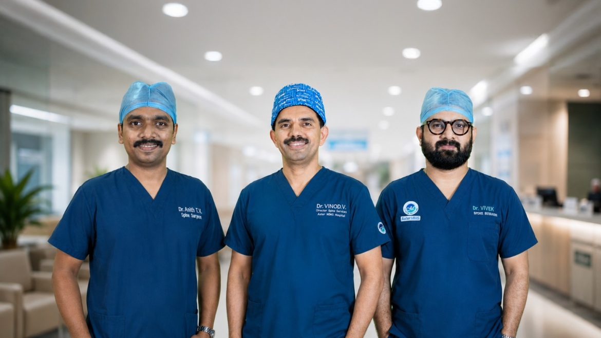 കുട്ടികളിലെ സ്‌കോളിയോസിസിന് ‘ആക്ടീവ് അപെക്സ് കൺട്രോൾ’ ശസ്ത്രക്രിയ സംസ്ഥാനത്താദ്യമായി കോഴിക്കോട് ആസ്റ്റർ മിംസിൽ