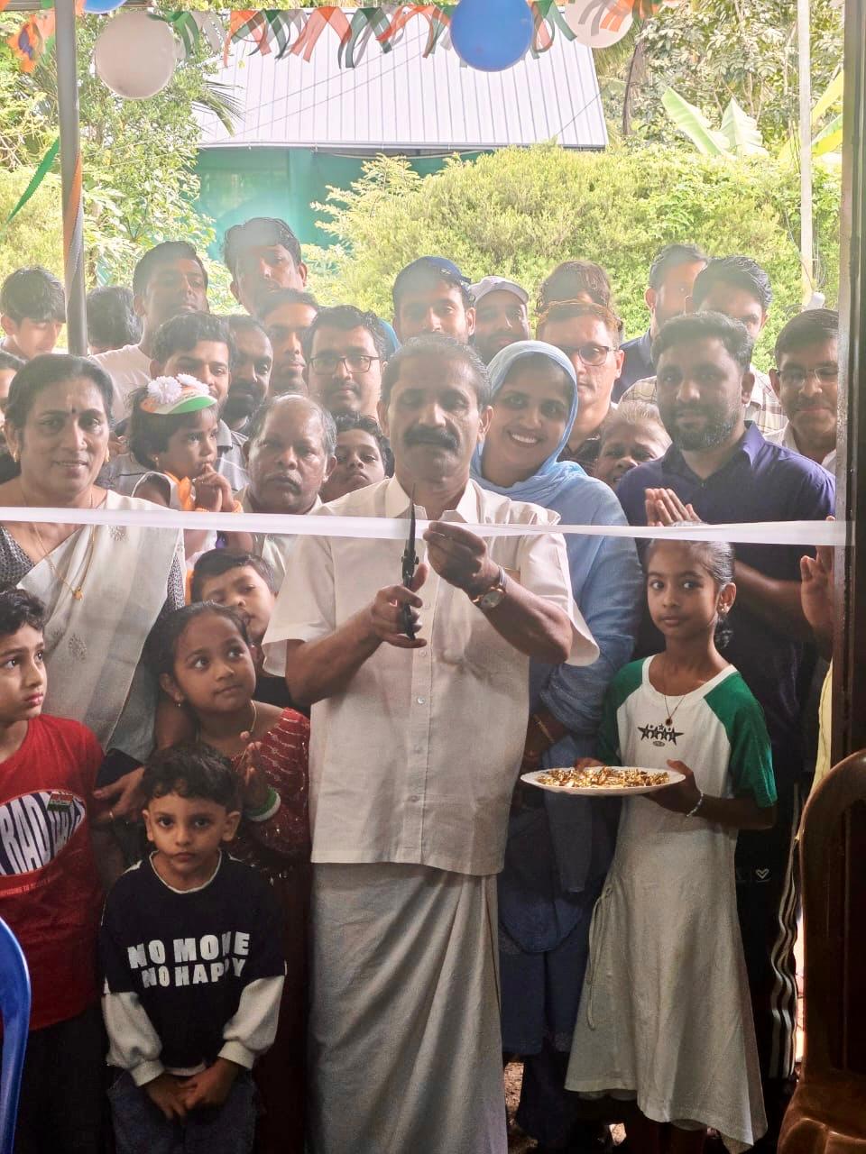 ഉദ്ഘാടനവും സ്വാതന്ത്ര്യദിനാഘോഷവും നടത്തി