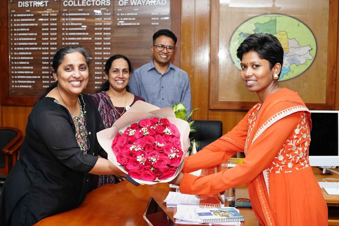 വയനാട് ജില്ലയുടെ പുതിയ കളക്ടർക്ക് ഡോ. മൂപ്പൻസ് മെഡിക്കൽ കോളേജിന്റെ സ്വീകരണം